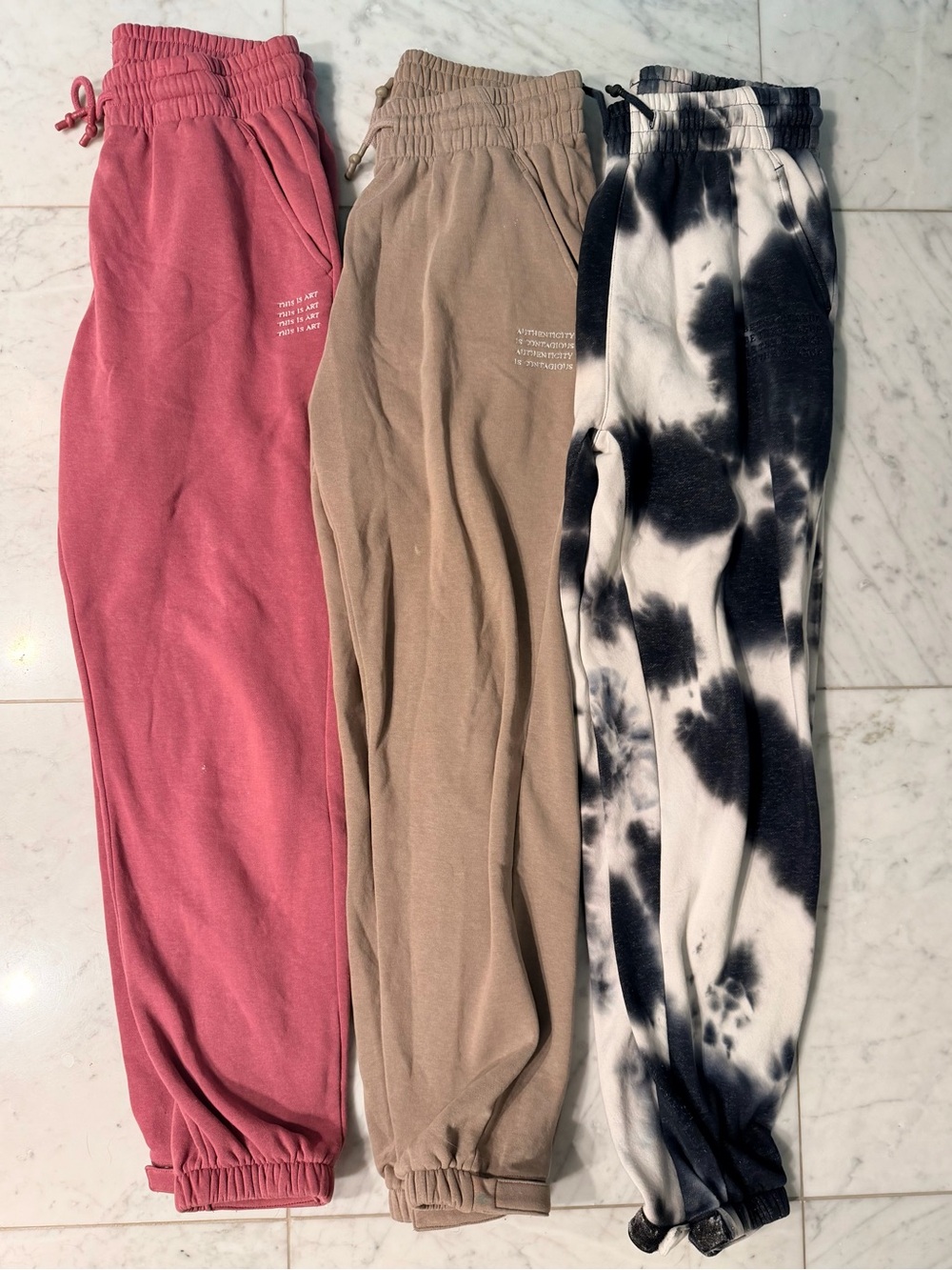 Vitality Sweatpants/Joggers- Set of 3- Medium